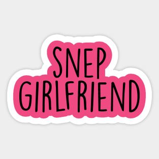 snep girlfriend Sticker